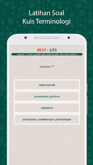 Kuis Terminologi Medis Screenshot 1