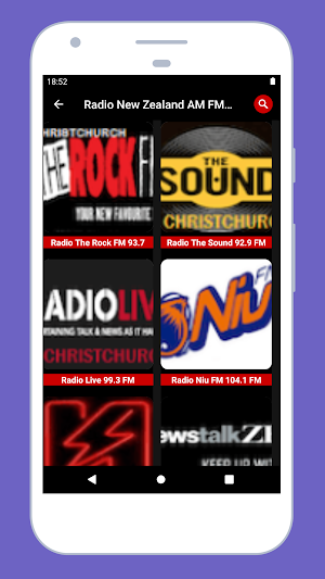 NewZealand Radio Stations App Screenshot 1