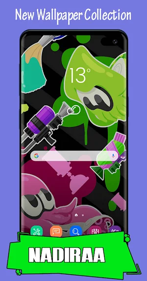 Wallpaper For Splat Art Screenshot 2