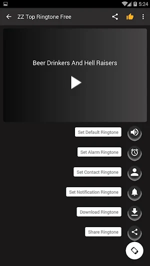 ZZ Top Ringtones Free Screenshot 2