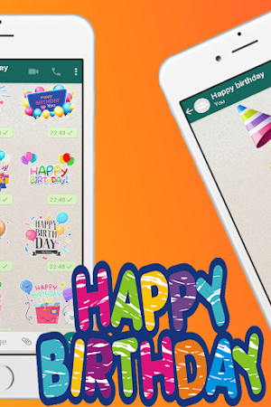 happy birthday stickers  / 2022 Screenshot 3