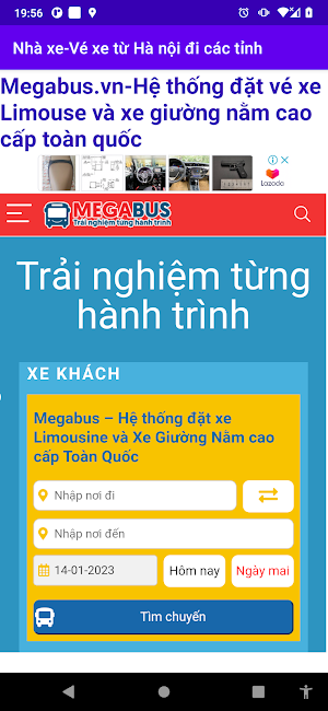 Tìm nhà xe-Vé xe rẻ 3 miền Screenshot 2