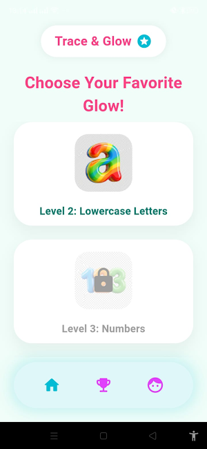 Alphabet Trace & Glow Screenshot 3