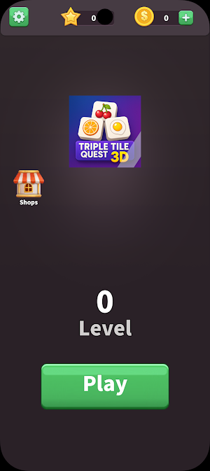 Triple Tile Quest 3D Screenshot 1