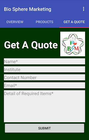 Bio Sphere Marketing Screenshot 1