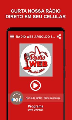 Rádio Web Arnoldo Silva Screenshot 0