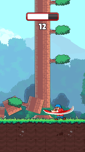Super Timberman VS Screenshot 0