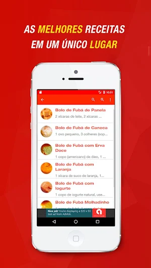 Receitas de Bolo de Fubá Screenshot 3