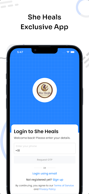 SheHeals Screenshot 0