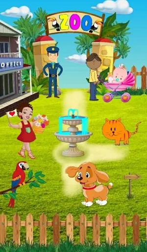 Zoo For Preschool Kids 3-9 Years Screenshot 0