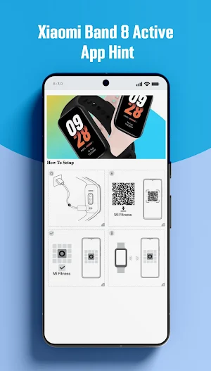 Xiaomi Band 8 Active App Hint Screenshot 3