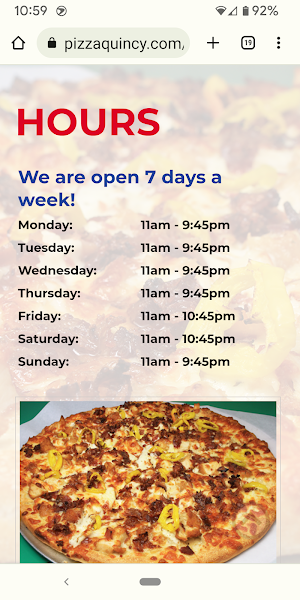 Five Star Pizza Screenshot 3