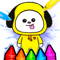 BT21 Coloring Book