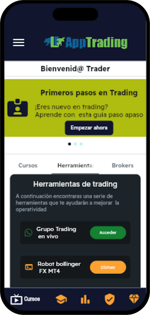 AppTrading - Aprender trading Screenshot 1