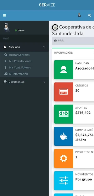 COOPSANTANDER Servize Screenshot 3