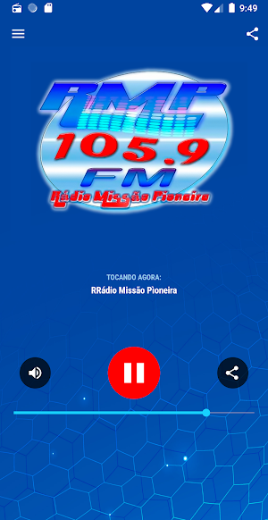 Rádio Missão Pioneira 105.6 FM Screenshot 0