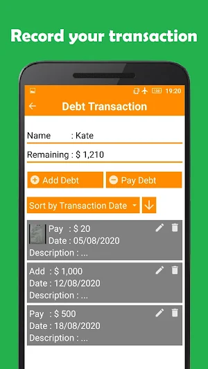 Debt Manager and Tracker - PRO Screenshot 2