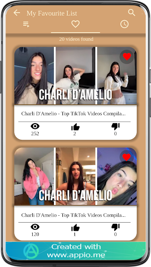 charli d'amelio videos Screenshot 2