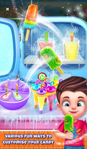 Ice Candy Fever : Kitchen Food Cooking Game Screenshot 2
