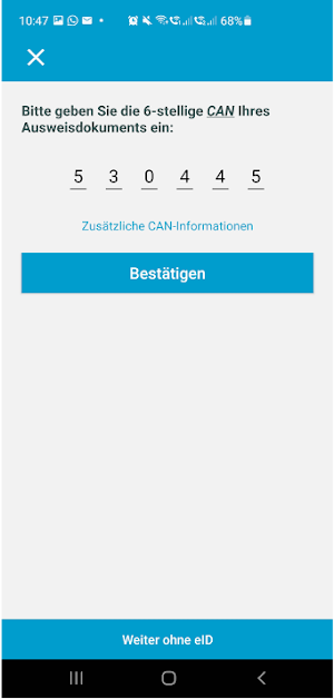 identity Reader Screenshot 2