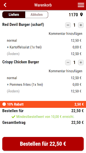 Biso Burger Screenshot 1