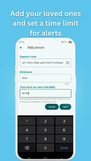 Support Network Screenshot 1