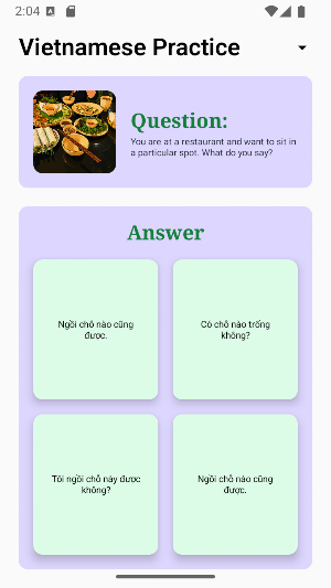 Vietnamese Practice Screenshot 2