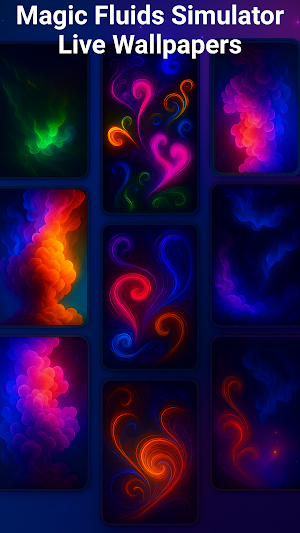 Fluid Wallpaper 5D Magic Fluid Screenshot 3