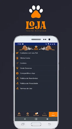 Loja Teste PetShop Screenshot 3