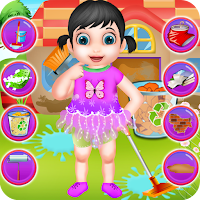 Baby Doll Dream House Cleanup
