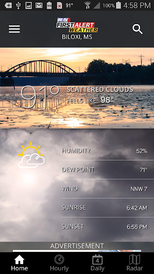 WLOX First Alert Weather Screenshot 0