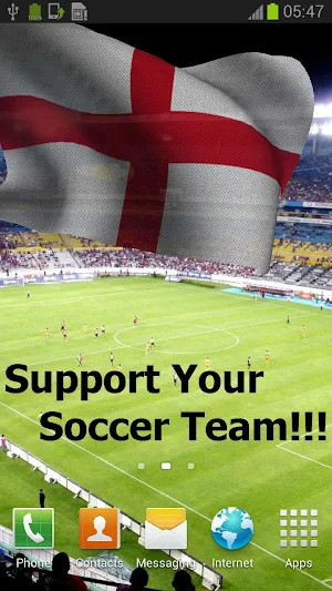 England Flag Live Wallpaper Screenshot 0