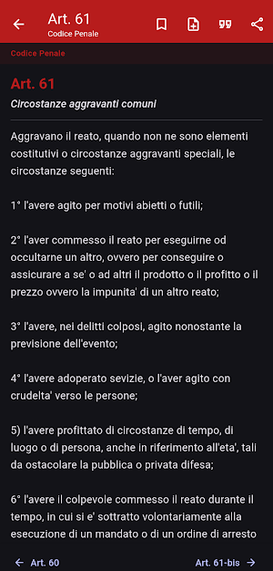 Codici giuridici italiani 2026 Screenshot 2