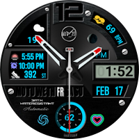 NTV144 - Brutal Watch face