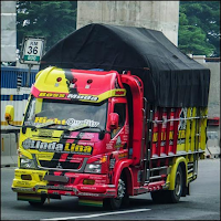 Wallpaper Truk Canter Oleng