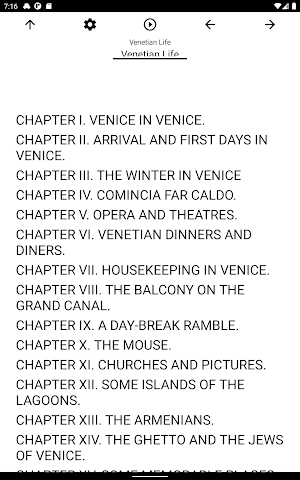 Book, Venetian Life Screenshot 2