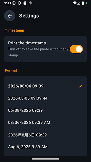 Timestamp Camera: Photo Stamp Screenshot 3