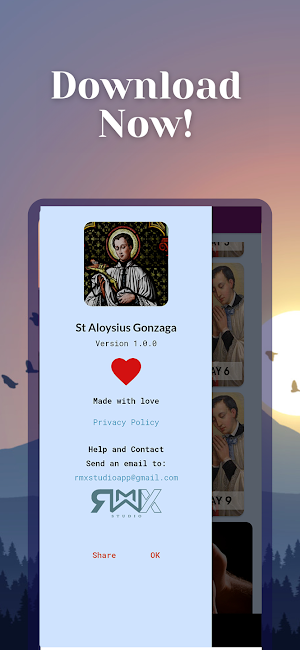 St Aloysius Gonzaga Novena Screenshot 3