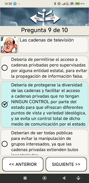 Orientador Político Screenshot 2