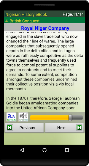 Nigerian History (eBook) Screenshot 2