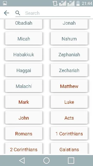 Darby Bible Screenshot 2