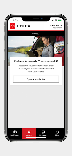 Toyota Dealership Recognition Screenshot 3