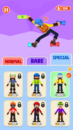 Mountain Climbing Man Game Screenshot 2