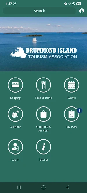 Drummond Island Tourism Screenshot 0