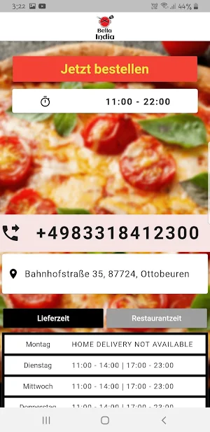 Bella India Ottobeuren Screenshot 1