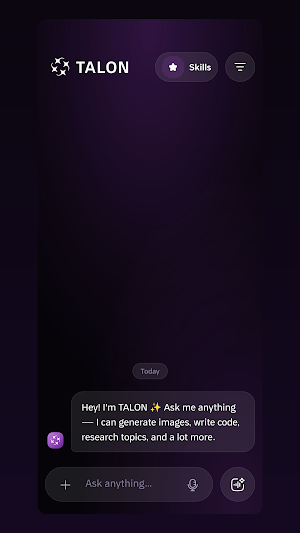 TALON AI Screenshot 1