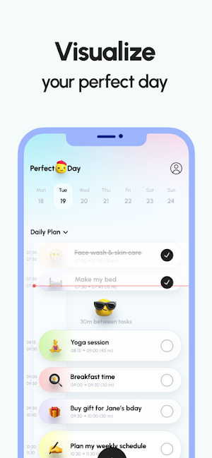 Perfect Day: Organize Your Day Screenshot 1