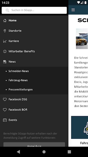 SGapp Screenshot 1