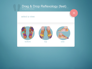 Drag&Drop Reflexology- foot screenshot 3