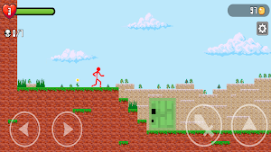 Red Stickman vs Monster School Screenshot 2